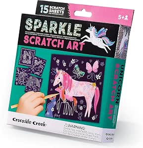 Sparkle Unicorn Scratch Art