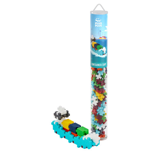Plus Plus - CONTAINER SHIP - 70pcs