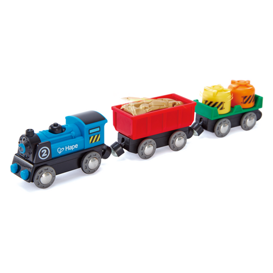Hape Battery Powered Rolling-Stock Set