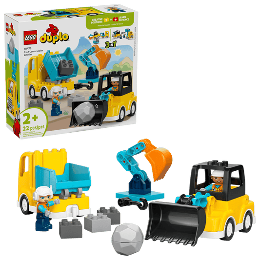 Lego - Duplo 3 in 1 Construction Vehicles
