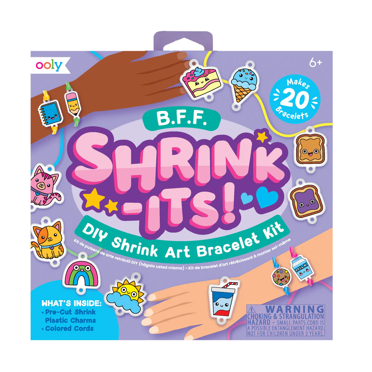 Ooly - Shrink-its! DIY Shrink Art Bracelet Kit - BFF