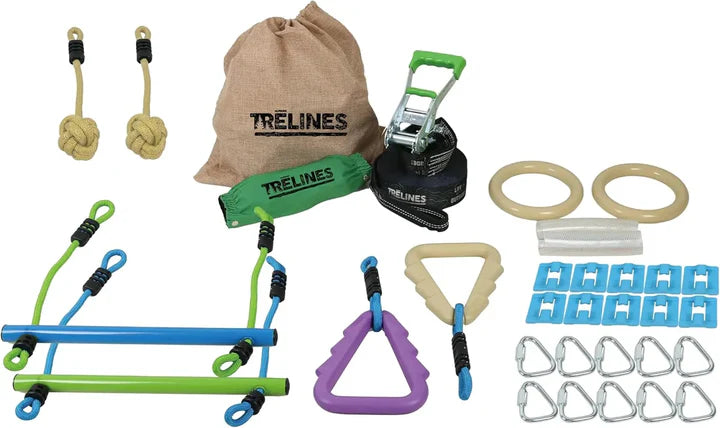 Ninja Warrior Obstacle Course - Trelines