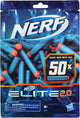 Nerf Elite 2.0 50-Dart Refill Pack - 50 Official Nerf Elite 2.0 Foam Darts