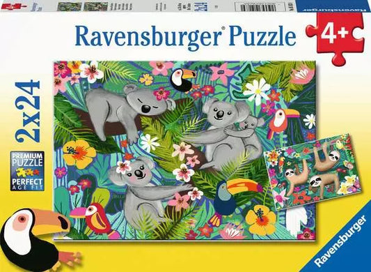 2x24 pieces - Koalas and Sloths