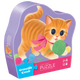 12-Pc Mini Puzzle - Cute Kitten