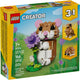 Lego: Cute Hamster with a Flower