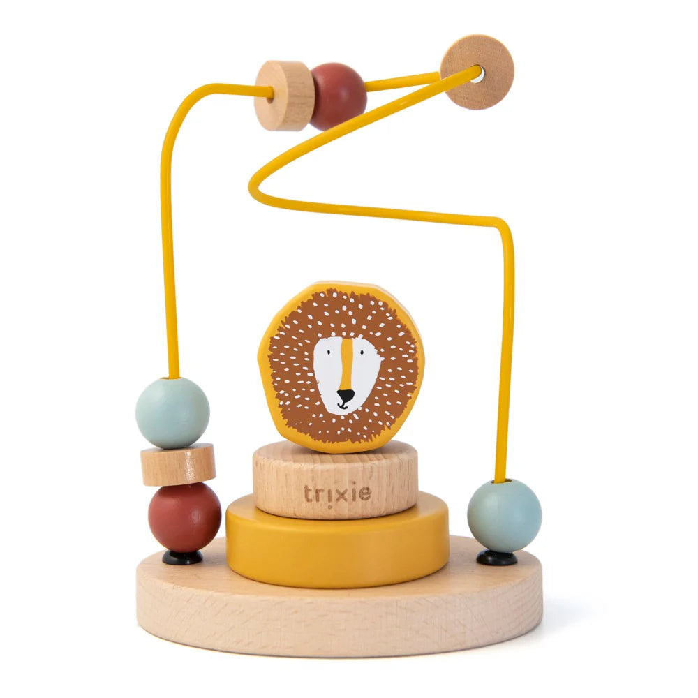 Trixie Wooden beads maze - Mr. Lion