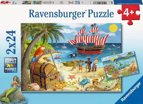 2x24 pieces - Ingrid Slyder: Pirates and Mermaids