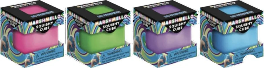Marshmello Squishy Cube
