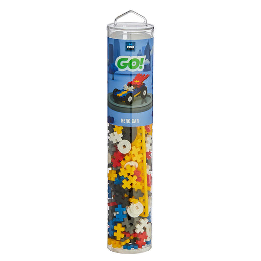 Plus Plus Big - TUBE GO - COLOR CARS HERO - 200pcs