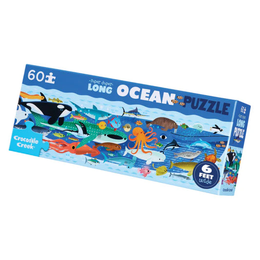 Super Duper Long Puzzle 60pc, Ocean