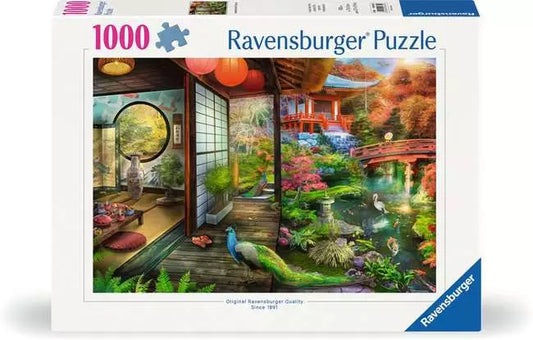 Kyoto Japanese Garden Teahouse - 1000 Pieces