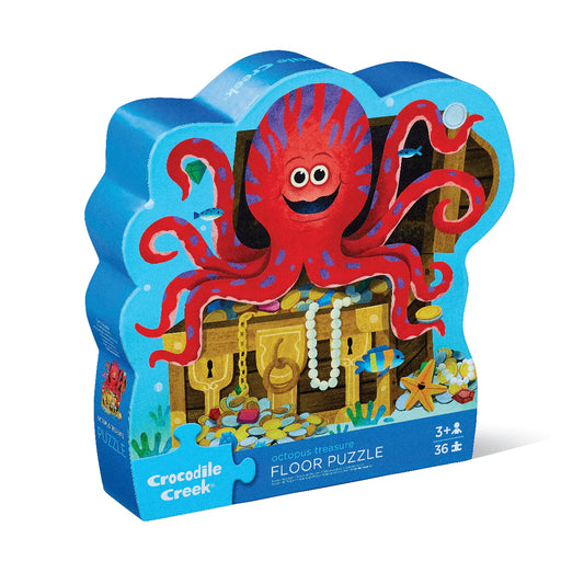 36-Piece Floor Puzzle - Octopus Treasure