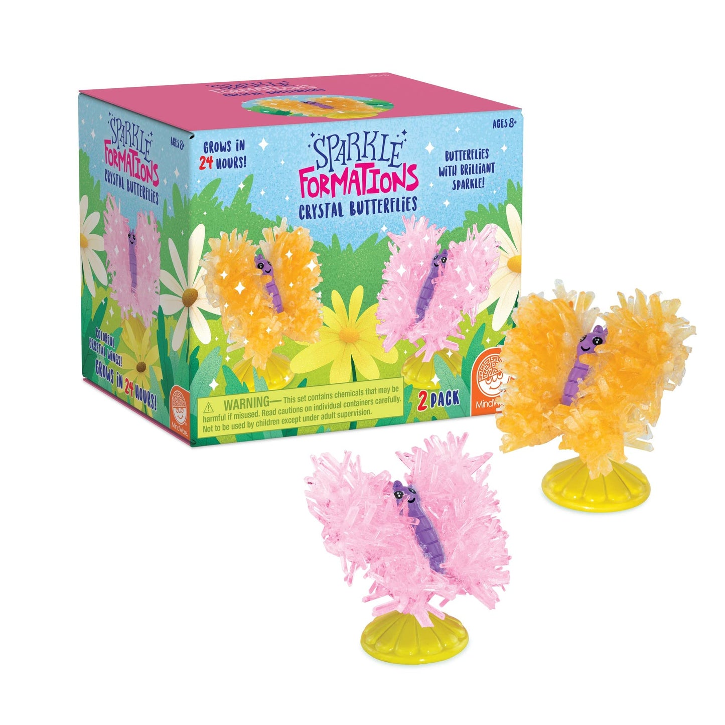 Sparkle Formations: Crystal Butterflies