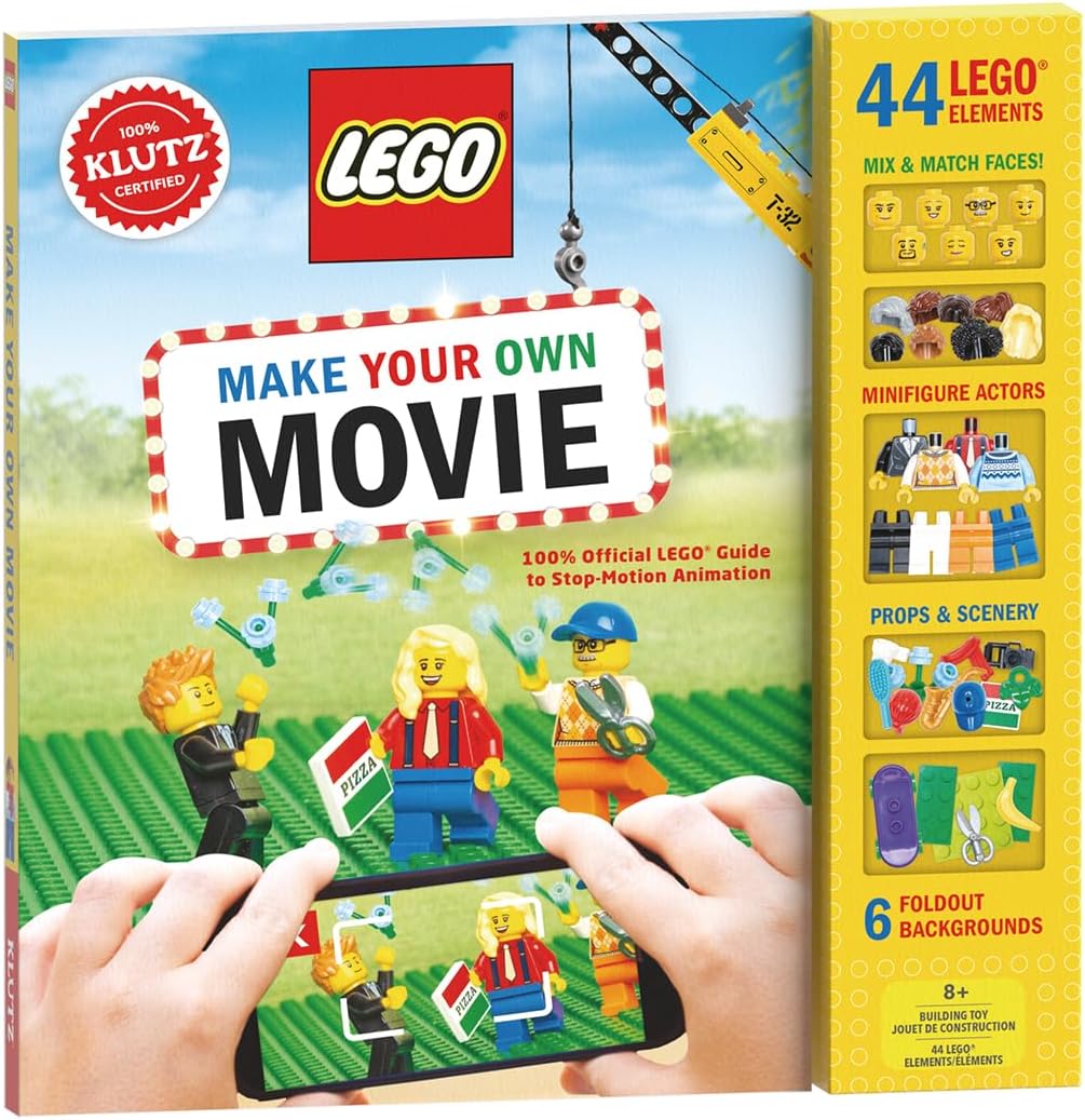 LEGO® Make Your Own Movie: 100% Official LEGO Guide to Stop-Motion Animation