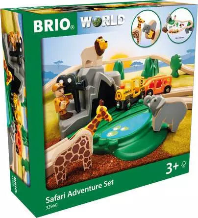 BRIO World Safari Adventure Set