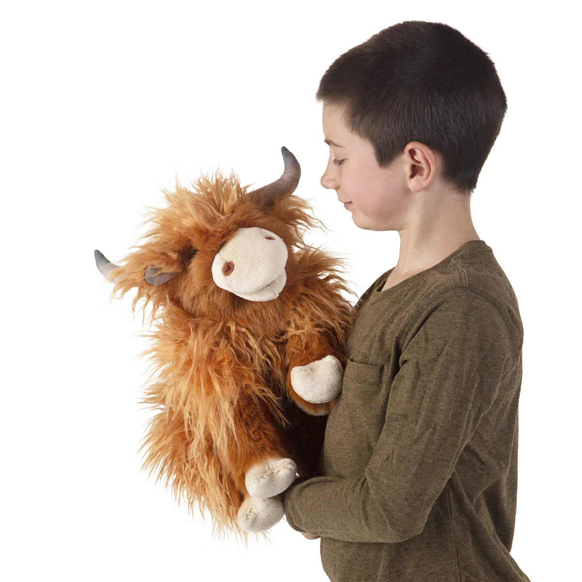 Folkmanis Highland Cow