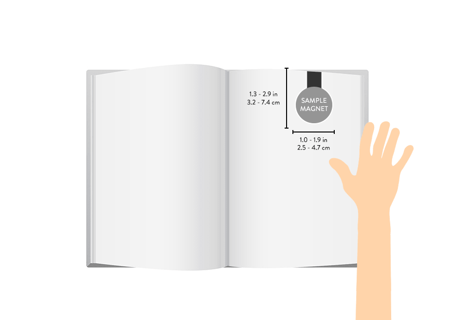 Donut Magnetic Bookmark