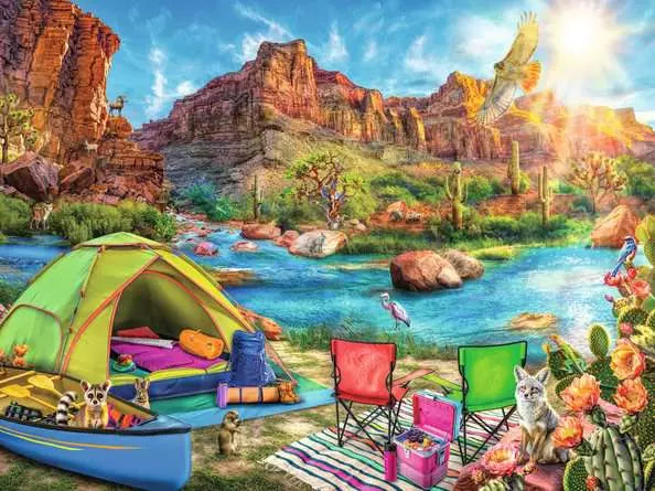 Canyon Camping - 1500 Pieces