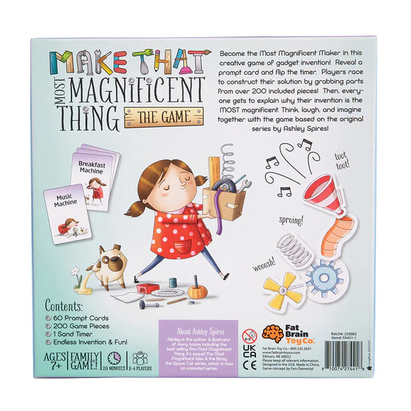 Make That Most Magnificent Thing Game