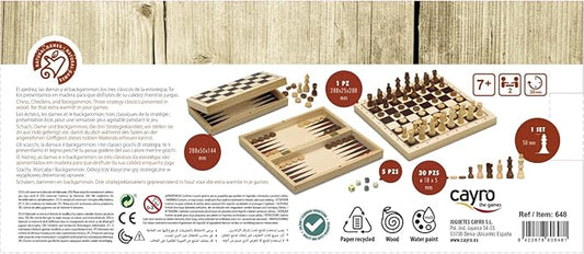 Cayro - Chess, Checkers and Backgammon
