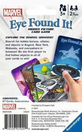 Marvel Eye Found It - Card & Travel Game