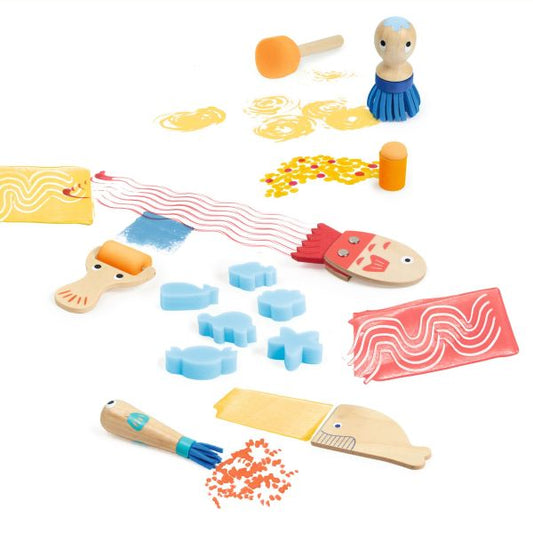 Unique tools for painting