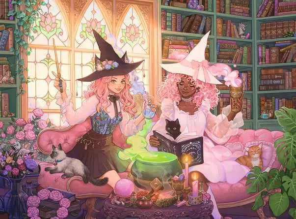 Enchanting Library - 200 XXL Pieces