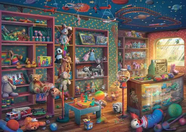 Abandoned Places: Tattered Toy Store - 1000 pcs