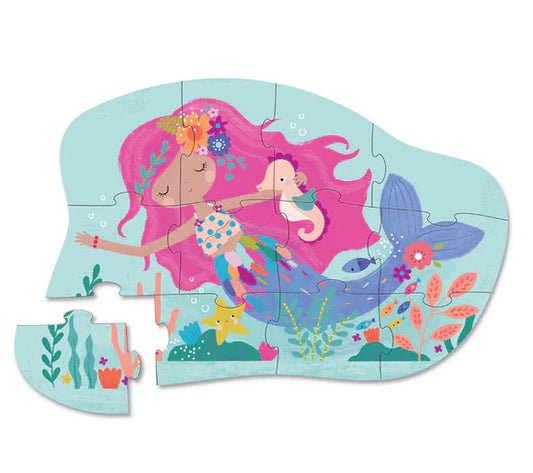 12 PC Mini Puzzle: Mermaid Dreams