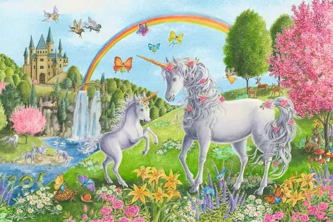 Ingrid Slyder: Prancing Unicorns - 24 pcs
