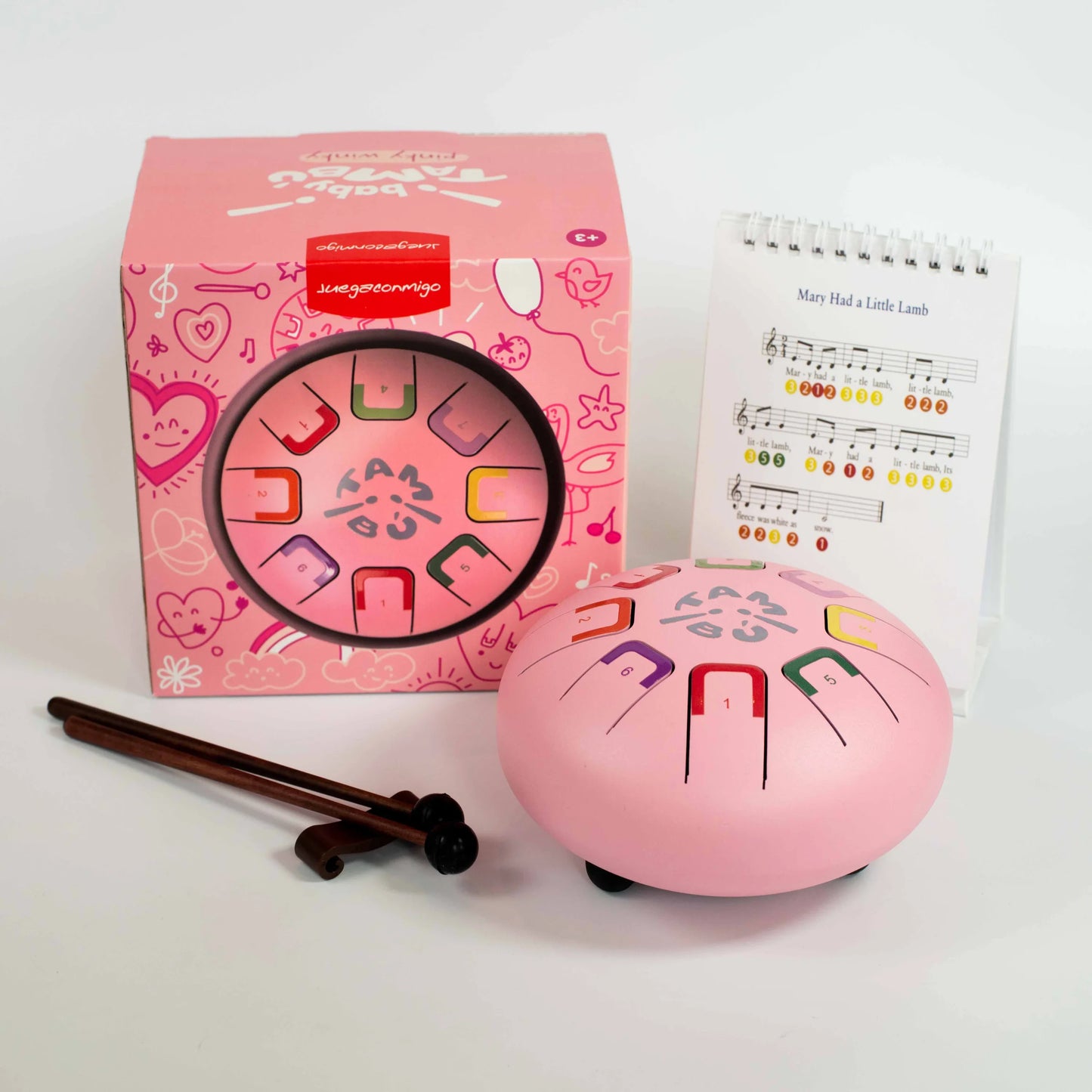6" Tambu 8 Tones PINKY WINKy