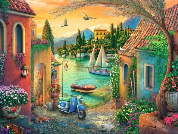 European Villa Views - 750 Large Pieces