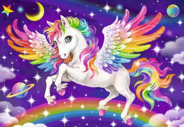 Ravensburger Unicorn and Pegasus - 2 x 24 pcs