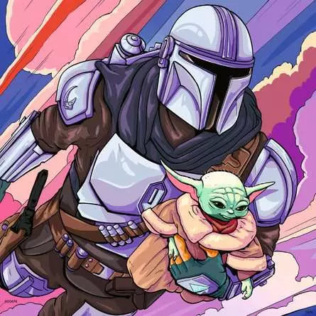 Ravensburger The Mandalorian: Grogu Moments - 3 x 49