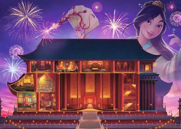 Disney Castle Collection: Mulan- 1000 Pieces