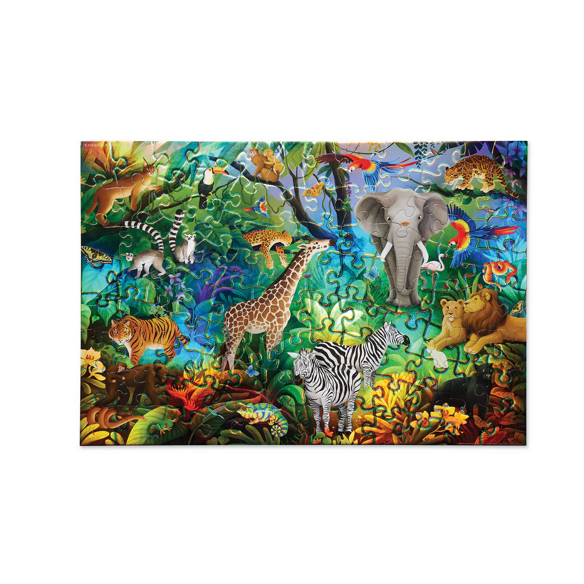 Holographic Jungle Paradise 100 Piece Puzzle