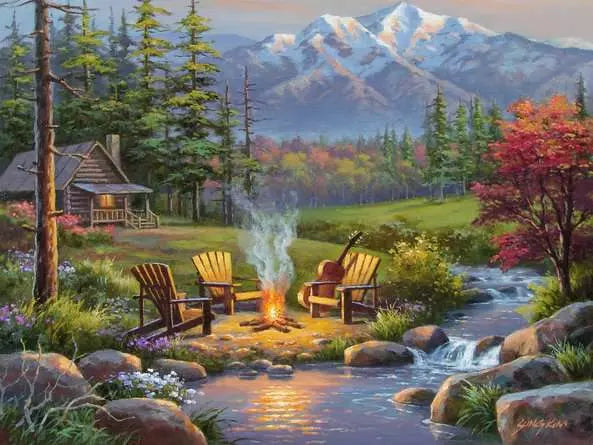 Riverside Livingroom - 750 Large Pieces