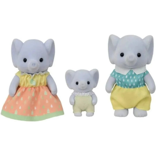 Calico Critters -  Elephant Family Trio