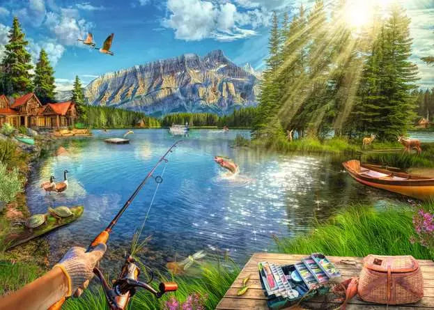 Life at the Lake - 1000 pcs
