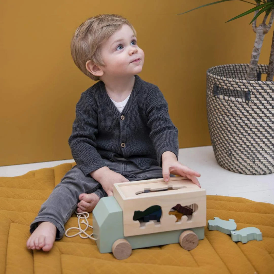 Trixie Wooden animal truck