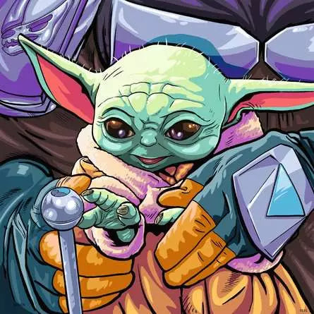 Ravensburger The Mandalorian: Grogu Moments - 3 x 49