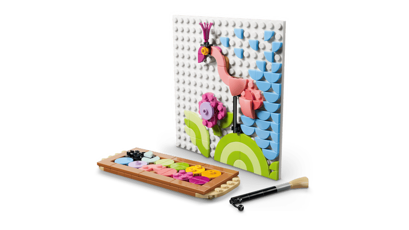 Lego - Floral Art Decor Painting