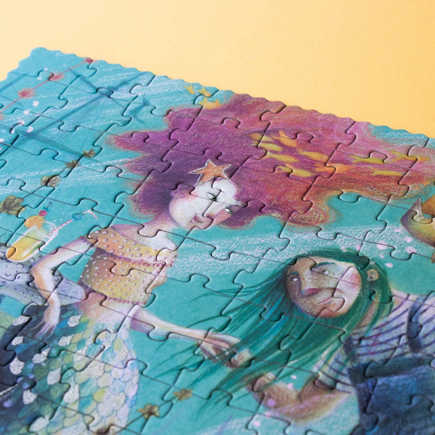 My Mermaid - Giltter puzzle - 350 Pcs (Copy)
