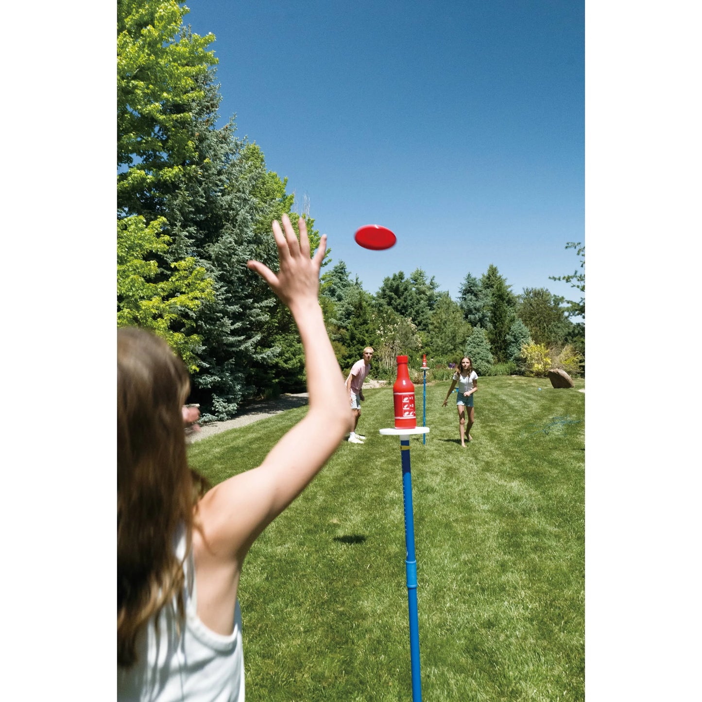 Disc Dual Throwing Game