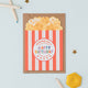 Popcorn Birthday Card | Food themed Birthday Card