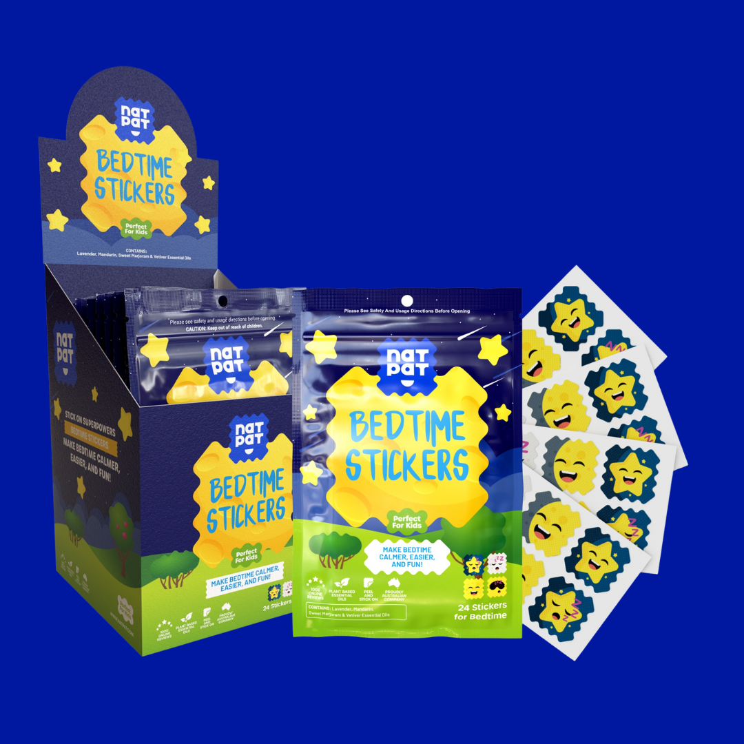 NATPAT Bedtime Stickers: Natural Sleep Aid, Wellness Patches