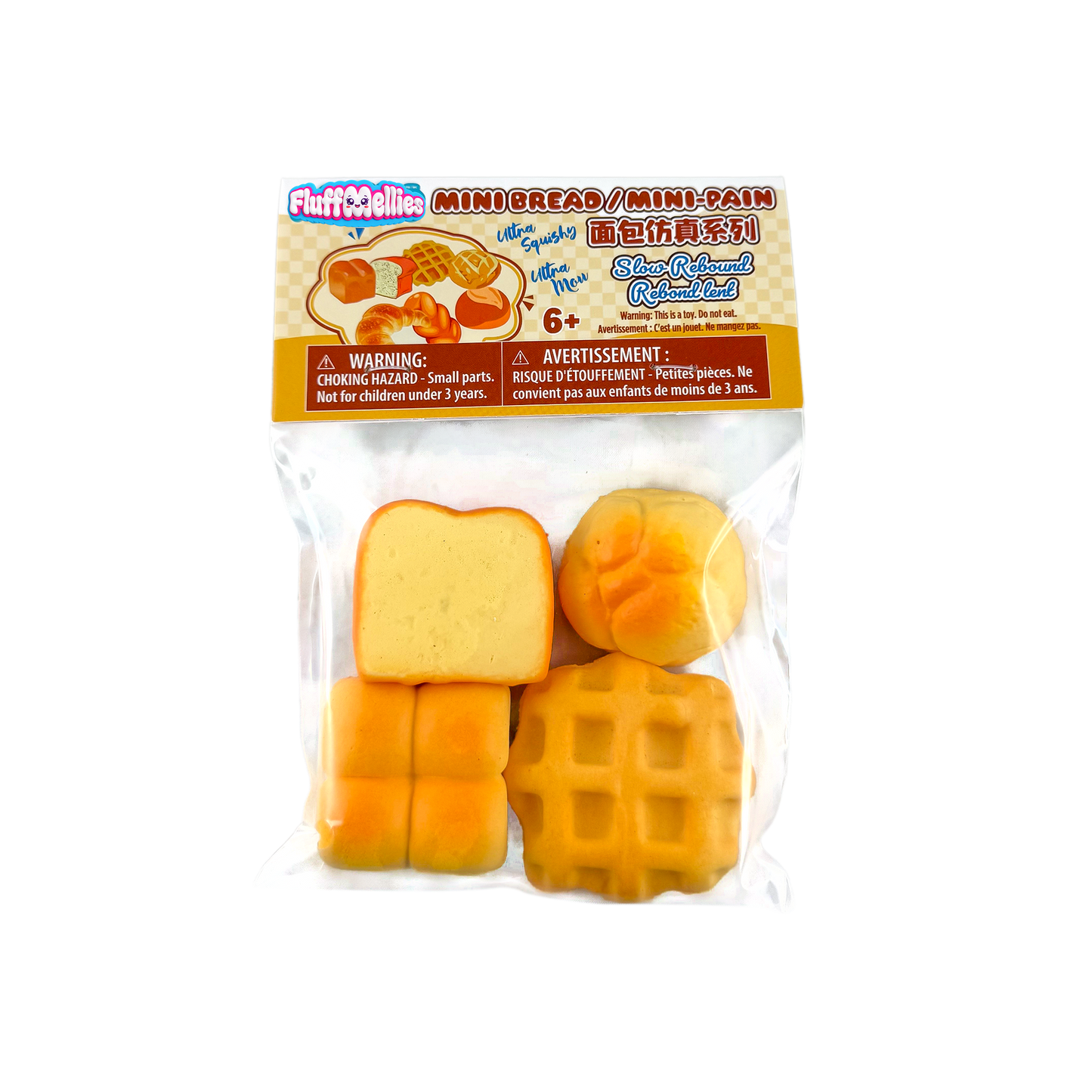 FLUFFMELLIES MINI BREAD 4PK