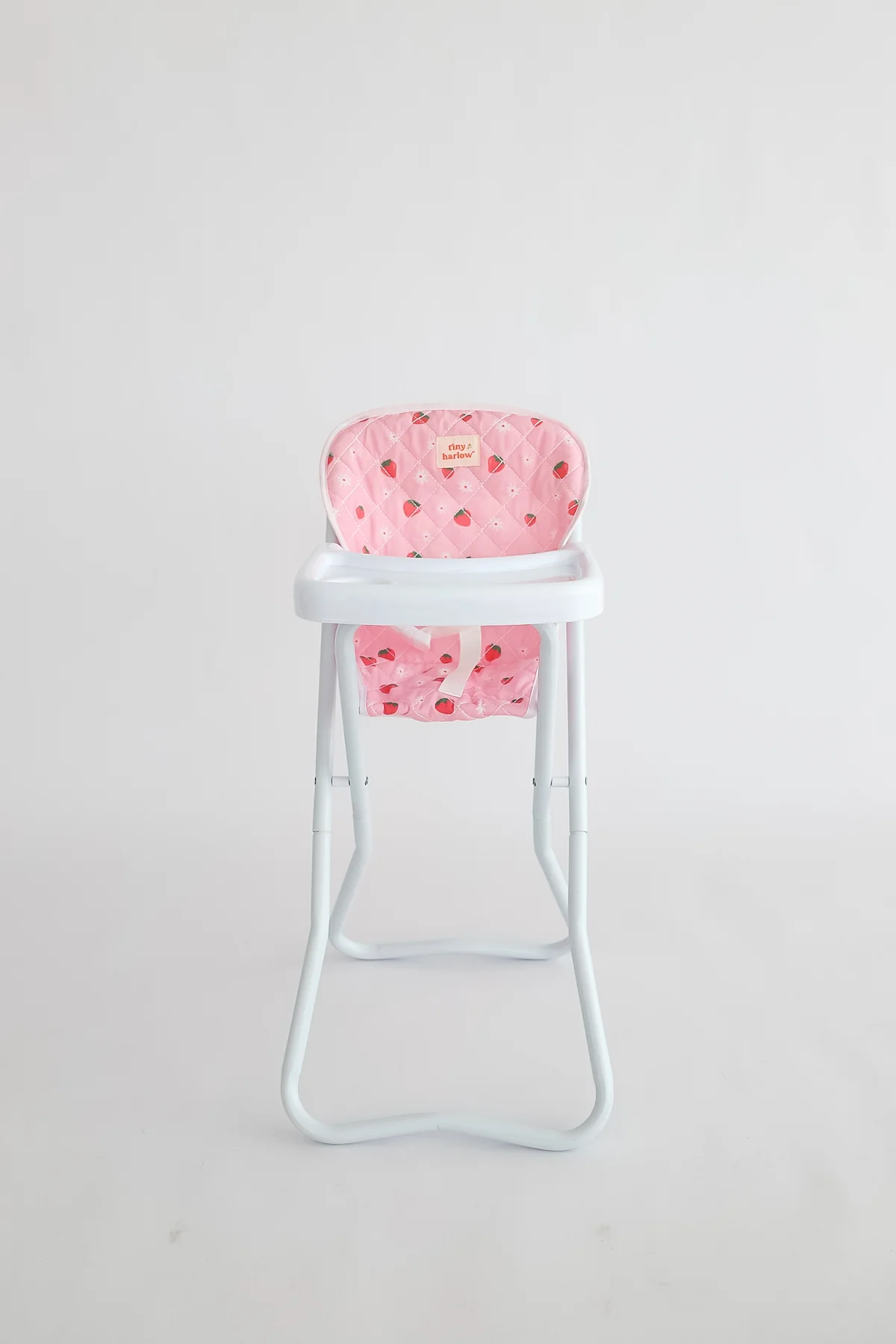 Doll High Chair - Strawberry Picnic - Tiny Harlow