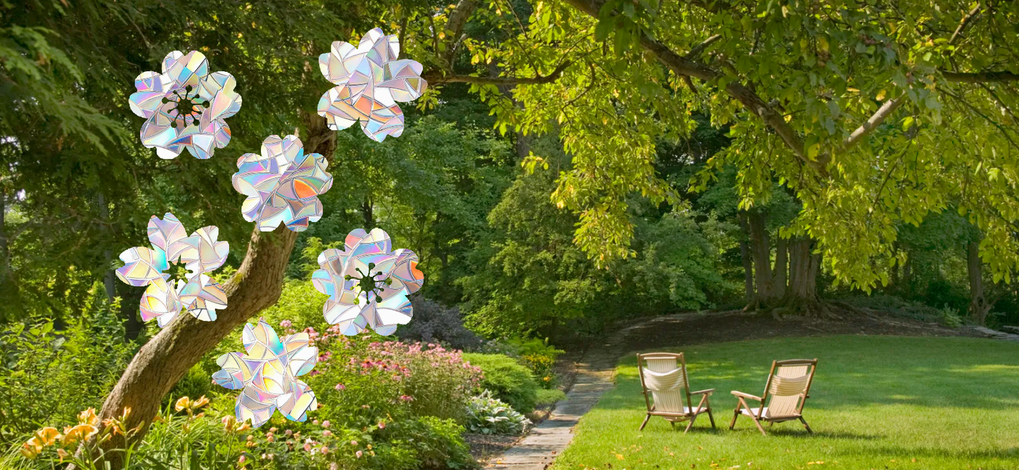 Cherry Blossom Shape Suncatcher Pack